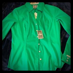 Express essential dress shirt. NEW. XS